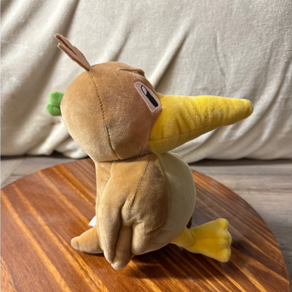 Pokemon Center Original Pokemon fit Plush Doll Farfetch'd w/Paper Tag 13cm 5.1" - Picture 5 of 6